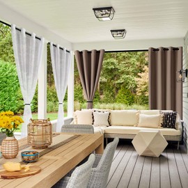 HIASTRA Curtain Tiebacks Ropes, 4pcs Decorative Handmade Tie Backs Curtain Holdbacks Holders Cord for Window Sheer Drapes Indoor Outdoor, Black