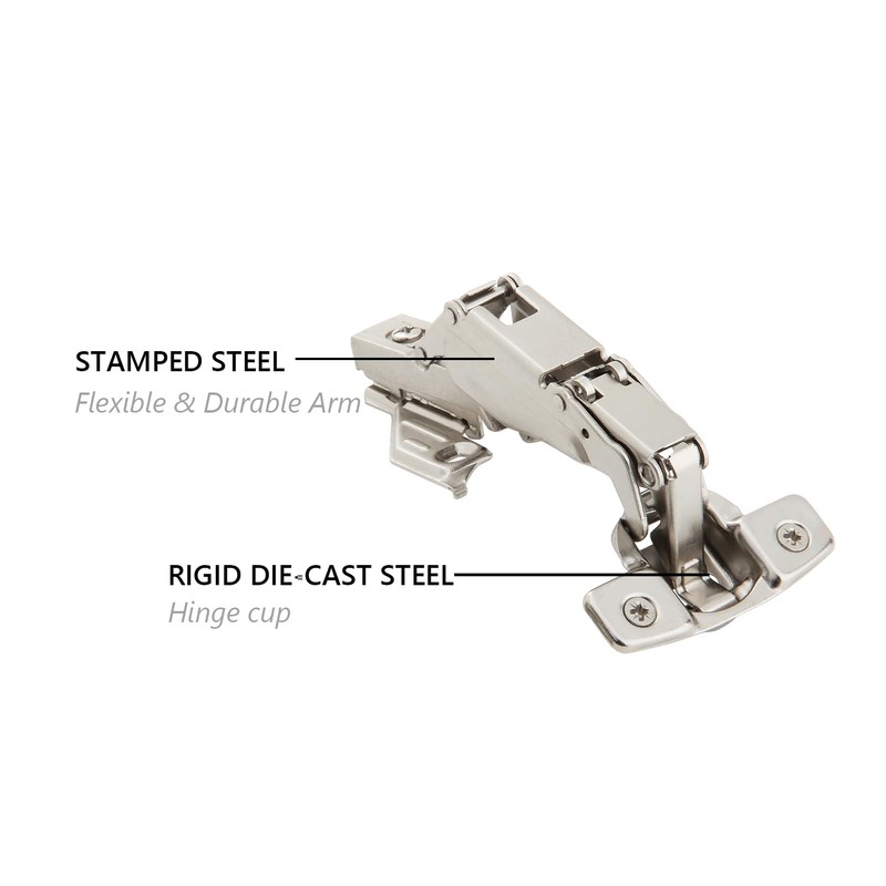 Silverline Self Closing Lazy Susan Corner Hinge Clip On 165