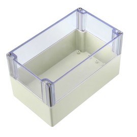 Sourcingmap 200 x 120 x 113mm Electronic ABS Plastic DIY Junction Box Enclosure Case W Clear Cover