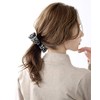 VINGTAINE H-185-BK- Animal Pattern Ribbon Banana Clip, M, Easy Bundle,