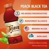 Tejava Peach Black Tea, 6 Pack 16.9 oz PET, Unsweetened,