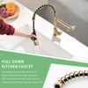 Benicabaly Enhance Kitchen Efficiency with Pull Down Sprayer Faucet, Dual-Function