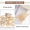 2 Pcs Leaf Hair Clips Exquisite Hollow Out Leaves Shaped