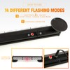 14" Battery Powered Emergency Strobe Lights Bar for Truck Vehicle