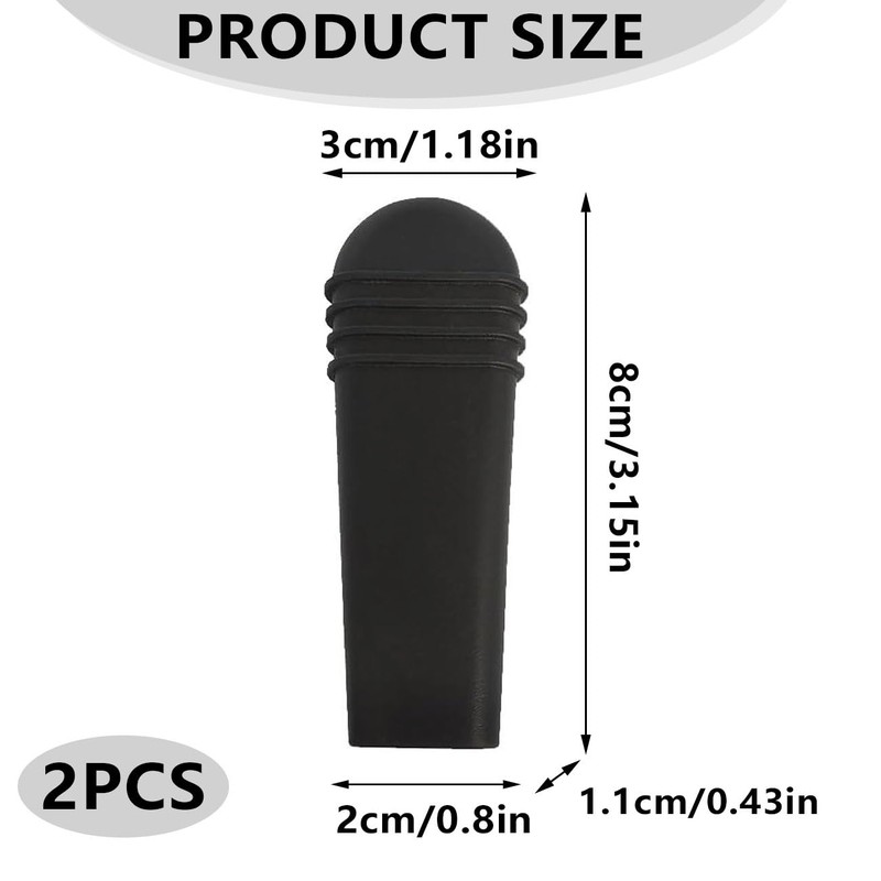 DWJSYXEI Wheelchair Brake Handle Cover Replacement, Wheelchair Roller Walker Accessory,