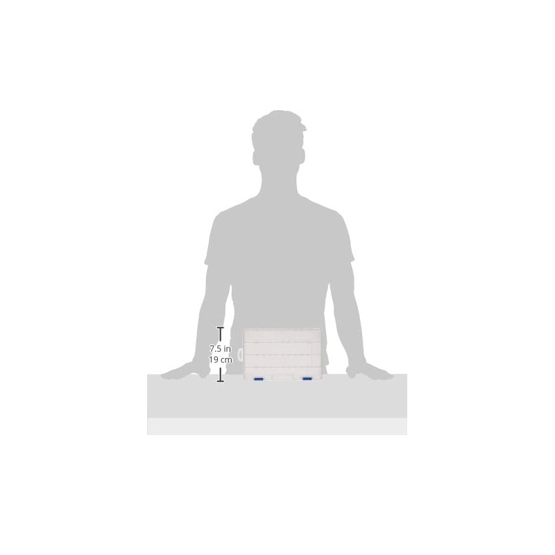 Plano 3600 Pro Polypropylene Small Parts Organiser with Handle -