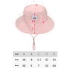 2Pcs Parent-Child Sun Hat,Smile Face UPF 50+ Toddler Bucket Hat