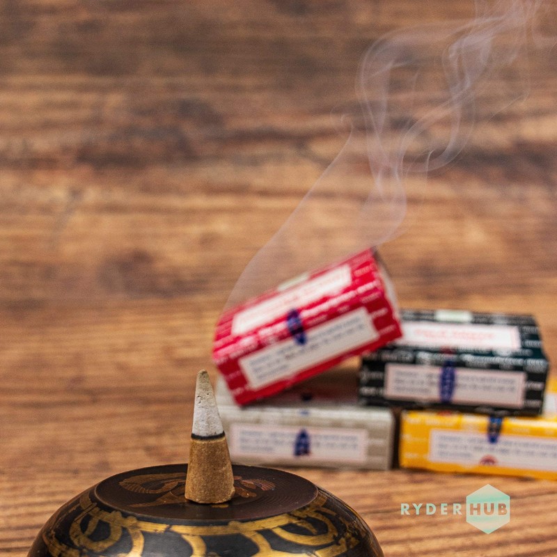 Satya Dragon's Blood Incense Dhoop Cones 12 Cones = 12