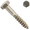 Hexagon Wood Screws - 8 x 80 mm - (Pack