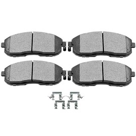 SCITOO ATD815C Pastillas de Freno Delanteras de Cerámica para Infiniti G20/G35/I30 Nissan 350Z/Altima/Juke/Maxima/Sentra
