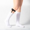 WRITWAA 2pcs Adjustable Sock Clips for Women, Non-Slip Sock Keepers