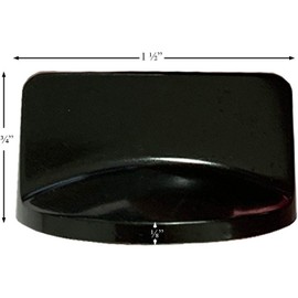 Blaze King Wood Stove Thermostat Knob: (Black): 220-0102
