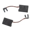vhbw 2 x Carbon Brushes Motor Carbon Abrasive Carbon 22