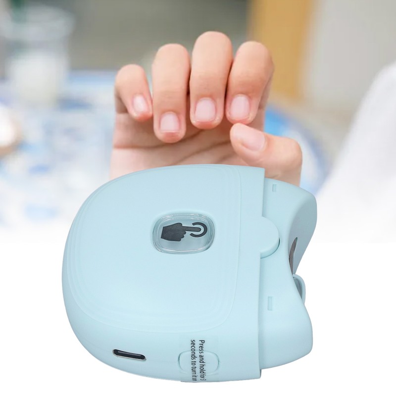 Electric Automatic Nail Clipper Rechargeable Intelligent Safety Nail Trimmer for