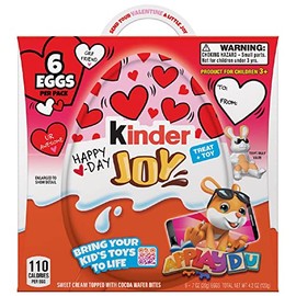 Kinder JOY, Egg - 6 pack, 4.2 Ounce