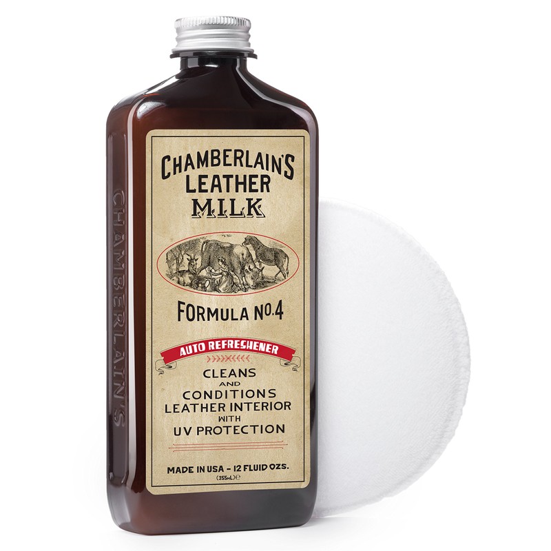 Leather Milk Auto Leather Conditioner and Cleaner with UV Protection