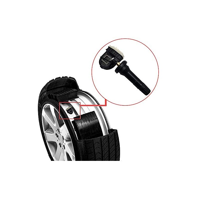 MASO Tyre Pressure Sensor TPMS Replacement Sensors for Ford Fiesta