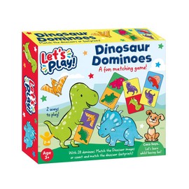 Kids Dinosaur Dominoes Game Fun Puzzle Card Game Learning Counting Development Educational Memory Matching