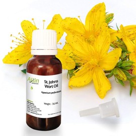 Allin Exporters St. Johns Wort Essential Oil - 100% Pure, Natural & Undiluted - 30 ML