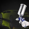 ENDOZER Professional HVLP Gravity Feed Air Spray Gun Set with