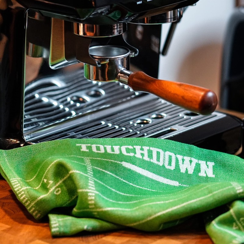 40YARDS American Football Tea Towels (Pack of 2) in Pitch