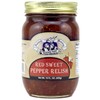 Amish Wedding Red Sweet Pepper Relish 15 Ounces (Pack of