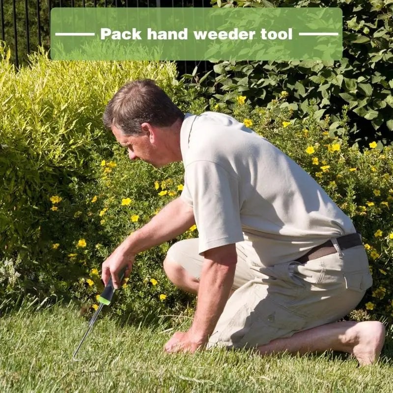 Weed Puller Tool – Dandelion Puller, Manual Root Remover Garden