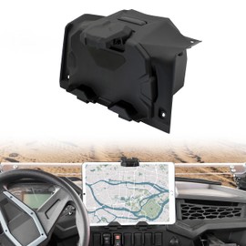 KATIMOTO Electronic Device Holder for RZR XP 19-23, GPS Phone Tablet Mount Holder with Storage Box Organizer Tray for Polaris RZR XP 1000 XP4 Turbo Trail 2019-2023 Accessories