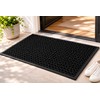 Non-Slip Dirt-Trapping Door Mat for Entryways - Thick Slow-Rebound Surface