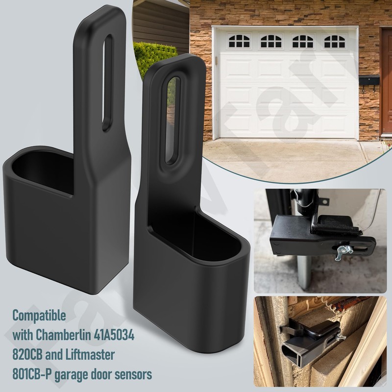 FancyTark 2 Pack Garage Door Sensor Sun Shield Protector Compatible