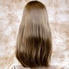 New Heat Resistant Light Brown 3/4 Fall Hair Piece Long