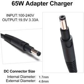 19.5V 3.33A 65W Car Adapter Charger Compatible For HP Pavilion Touchsmart Sleekbook 14-C050NR 14-C015DX 15-B129WM 15-B142DX 15-b153CL 15-B119WM 14-B109WM 14-B124US 14-B150US 14-B109WM 15-B143CL