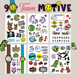 Ready to Daddy Papa & Kind Tattoos | 90 Cool Family Designs | Produced in Germany | DermaTest Verdict Very Good | Great Gift for Dads and Family