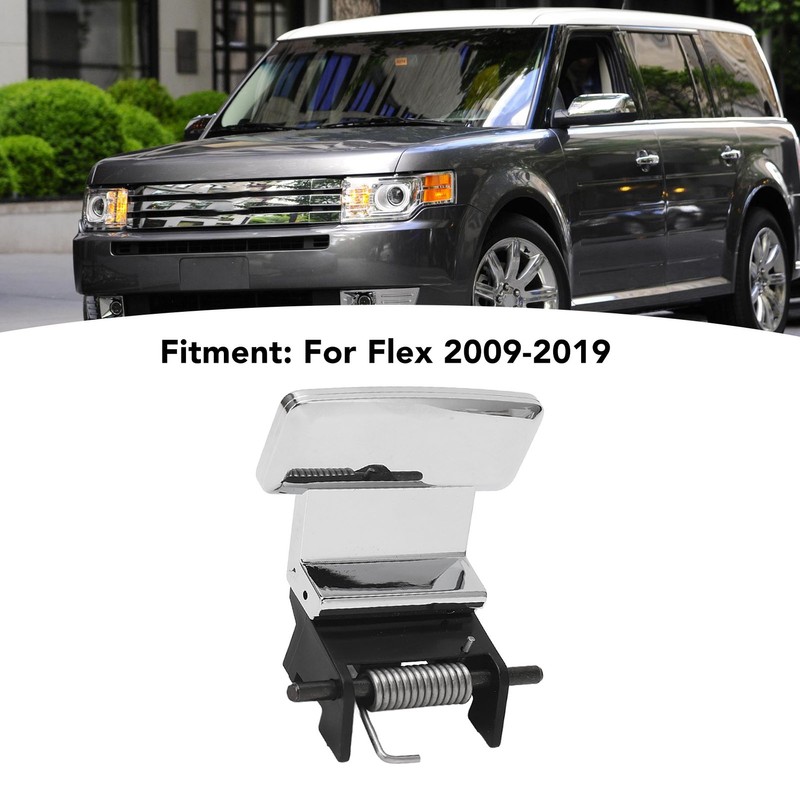 Center Console Lid Striker Handle Latch FA8Z 7406064 AA Chrome