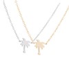 CALLARON 4 Pcs Hawaii Necklaces Palm Tree Pendant Coconut Tree