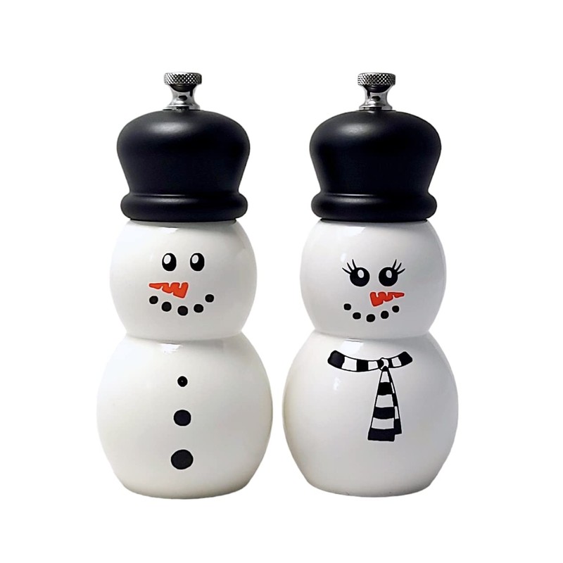 Fletchers' Mill SNOWFRIEND SALT MILL & PEPPER MILL GRINDER SET