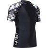 LAFROI Men's Short Sleeve UPF 50+ Baselayer Skins Compression Rash