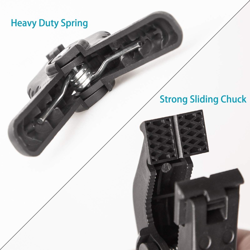 PYXEL STUDIO Backdrop Clamps, Heavy Duty 4.5 inch, Spring Photo