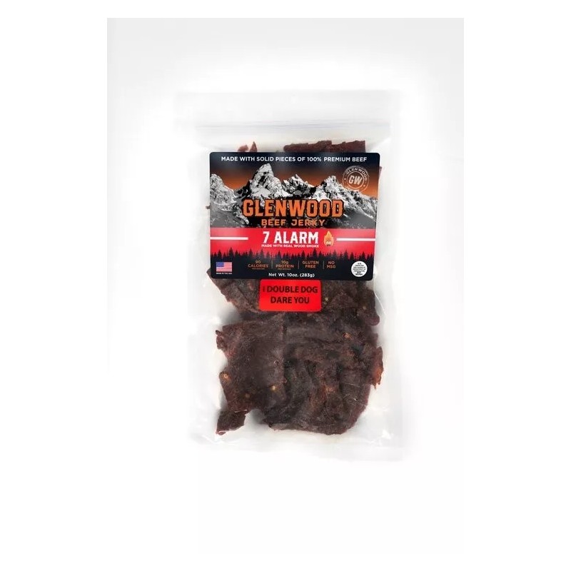 GLENWOOD 7 ALARM BEEF JERKEY