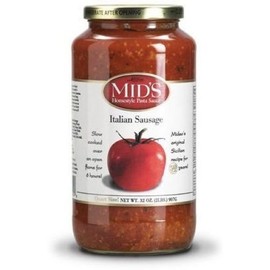 Mids Homestyle Italian Sausage Pasta Sauce, 32 Ounce - 12 per case.
