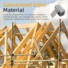 30 Pack 4x8 inch Truss Mending Plate with 8mm Nail