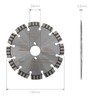 PRODIAMANT PDX829.025 Premium Diamond Cutting Blade for use with Fensterfräsen