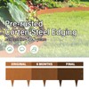 Corten Steel Landscape Edging 8" H x 40" L, 6