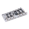 6 String Metal Bridge Replacement Adjustable Saddle Bridge Stringed Instrument