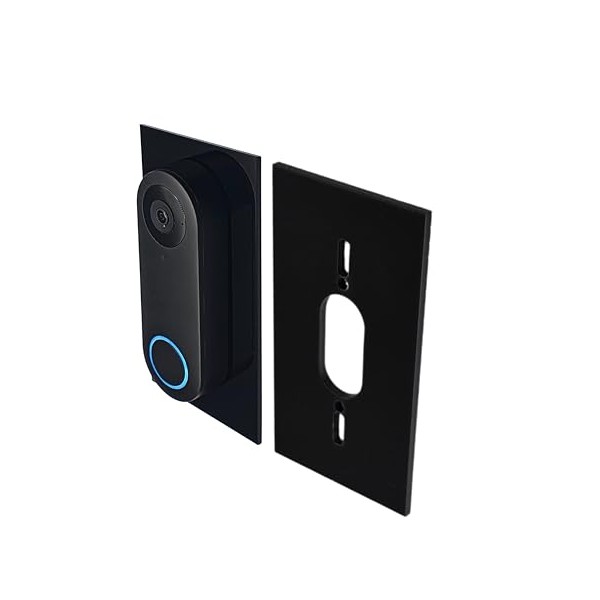 LazerlichtCraft | Acrylglas Blende Klingelschild f√ºr Reolink Video Doorbell PoE/WiFi