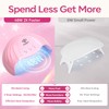 Modelones Poly Nail Gel Kit with 48W U V/LED Lamp