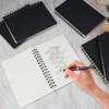 6 Pack Spiral Notebook A6,105mm x 148mm Shorthand Notebook,Kraft Notebook,A6
