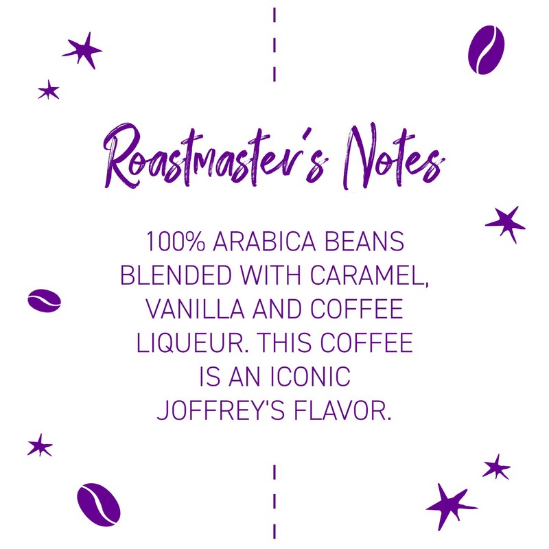 Joffrey's Coffee - Jamaican Me Crazy, Flavored Coffee, Artisan Medium