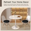 OVOV Round Chair Cushions for Dining Chairs 2 Pack Extra