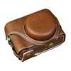SIUTATDSH Camera Case, PU Leather, Suitable for Sony Sony VLOGCAM